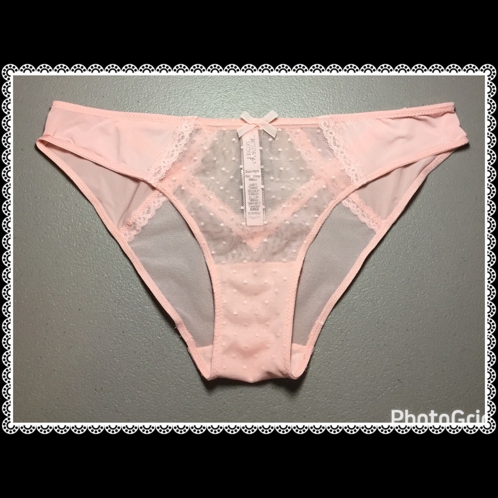 ❤️VS Lace & Mesh Cheekini Panty❤️